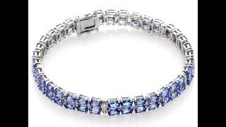 Rarities Tanzanite and Diamond Bracelet