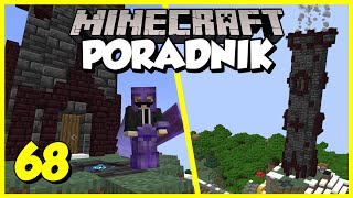 Minecraft Poradnik #068 - mroczna wieża w górskim mieście - budowanie | Minecraft 1.17 Survival