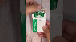 HONEYROSE MENTHOL Herbal Cigarettes 100% Nicotine \u0026 Tobacco FREE!  #reels #herbal #flavors #fyp