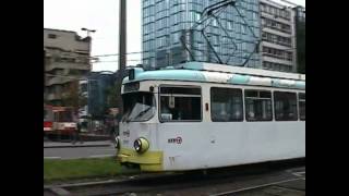 Cologne, Germany 3200 Series Trams - August, 2005