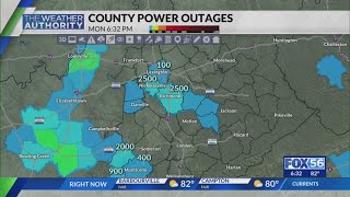 Power outage tracker: Checking in on power outages across central KY