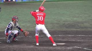 【センター前ヒット】2017/04/09岩切貴弘#30(佐土原中→佐土原高→JR九州)