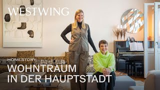 Elegantes Wohnen trifft auf Vintage Möbel in Berliner Altbau | Modernes Familienleben | Roomtour