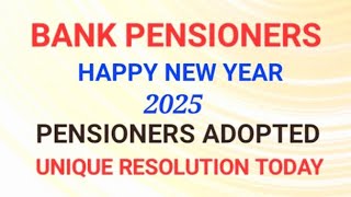 Bank pensioners resolution in New year #pension #retirees #iba #ufbu #union #dfs #fm #govt #gratuity