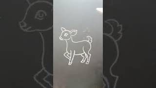 How to draw a Deer (மான் படம் வரைதல்)