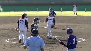 2020年11月14日　豊田自動織機ＶＳジェイテクト　#2020 Japan Men's Softball League Tournament