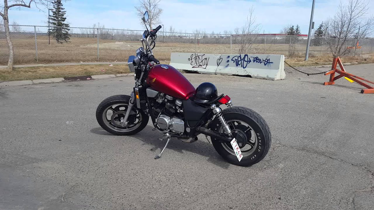 1986 Honda Magna Bobber Project. (Magna Bobber) - YouTube