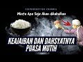 Keajaiban dan Dahsyatnya Puasa Mutih