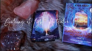 Gateway of Light Activation Oracle Unboxing & Flip through | TAROT UNBOXING x Reading