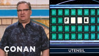 Andy's Wildly Inappropriate “Wheel Of Fortune” Guesses | CONAN on TBS
