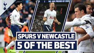 FIVE OF THE BEST | SPURS V NEWCASTLE | Ft. Bale, Kane, Son & Rebrov!