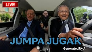 HRC LIVE!! - DIA BELIT JUGAK - BARD LEPAS KELUAR BUKIT AMAN | GEMBIRANYA GOMO ATOK!