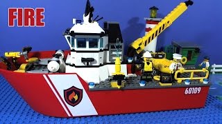 LEGO CITY FIRE BOAT 60109