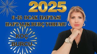 KOÇ BURCU 6 -12 OCAK 2025 Haftalık Burç Yorumları #astroloji #burçlar