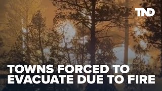 New Mexico towns forced to evacuate as deadly wildfire rages