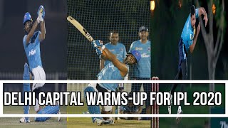 IPL 2020 UAE | Delhi Capitals Batting & Bowling Practice | Delhi Capital Team | Rishabh Pant Batting
