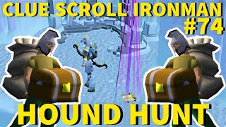 Nex is AMAZING for Clue Scrolls! - Clue Scroll Ironman #74 (Hound Hunt)