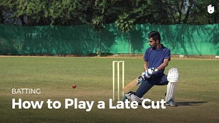 How to Play a Late Cut | Cricket