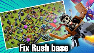 How to fix Rush base | Ajith010 Gaming | Clash of clans Malayalam | Coc Malayalam