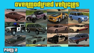 Extreme GTA SA | Exploring overmodified  Vehicles and Unleashing Mayhem.........