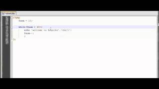 php tutorial in bangla (while loop)