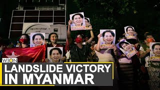 Suu Kyi's party wins absolute majority in Myanmar polls | World News | WION News