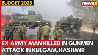 Ex-Army Man Killed in Gunmen Attack in Kulgam, Kashmir | Wife \u0026 Daughter Injured | NewsX