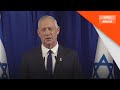 Menteri Israel Benny Gantz umum letak jawatan