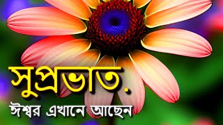 শুভ সকাল | ঈশ্বর সবসময় আপনার সাথে | সুন্দর বার্তা