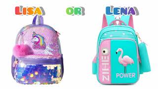 Unicorn vs Flamingo School Supplies 📝 #3