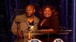 Monique and Tank at the 2008 Ford Hoodie Awards