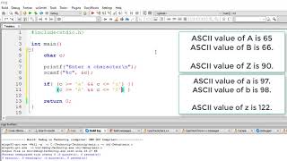 C Program To Check Whether a Character is an Alphabet or Not