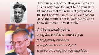 భగవద్గీత లో తిలక్ గారికి ఇష్టమైన శ్లోకాన్ని వర్ణించిన సద్గురు శ్రీ నాన్నగారు