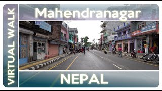 4K HDR Virtual walk Mahendranagar Nepal #mahendranagar #virtualwalk #nepalwalk