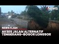 Diguyur Hujan Deras, Akses Jalan Penghubung Tangerang-Bogor Terputus karena Longsor 20 Meter