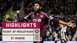 HIGHLIGHTS | Heart of Midlothian 4-2 St. Mirren | Scottish Cup Quarter-Final 21-22