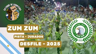 Zum Zum 2025 - Bateria - Pista - Jurados - DESFILE 25