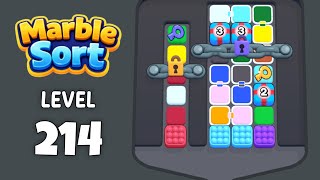 Marble Sort level 214 solution