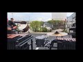 Music City 2018 Front ensemble warm up