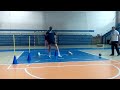 handball back drill 1 1 with footwork