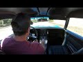 1969 big block corvette stingray acceleration ride along 0 100