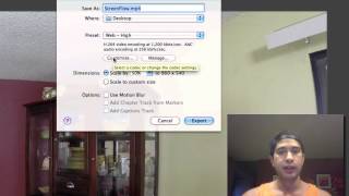 How To Export Videos in 1080p HD With Screenflow