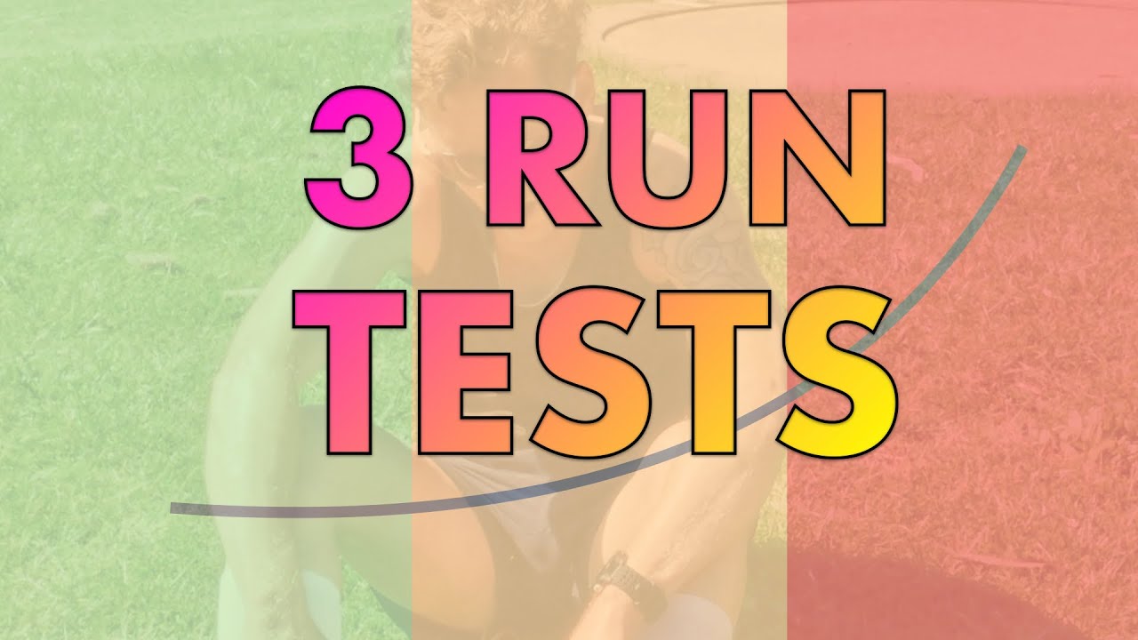 3 Run Tests To Set My Training Youtube