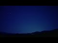 カノープスと流れ星（sonyα7sⅢリアルタイム動画）