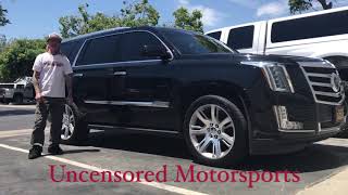 Lowered Cadillac Escalade