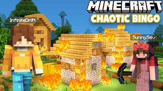 Challenging My Friend to the Most Chaotic Minecraft Bingo Game!