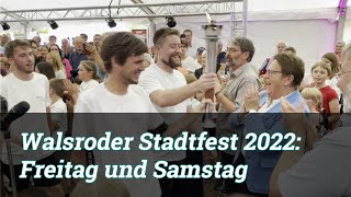 Stadtfest 2022: Freitag und Samstag