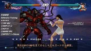 [Defensive Training against Gigas]ギガース防御練習