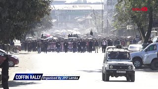 Coffin Rally  - Organised by JPO Lamka | November 19, 2024 | Manipur Conflict