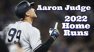 Aaron Judge All 62 Home Runs from 2022